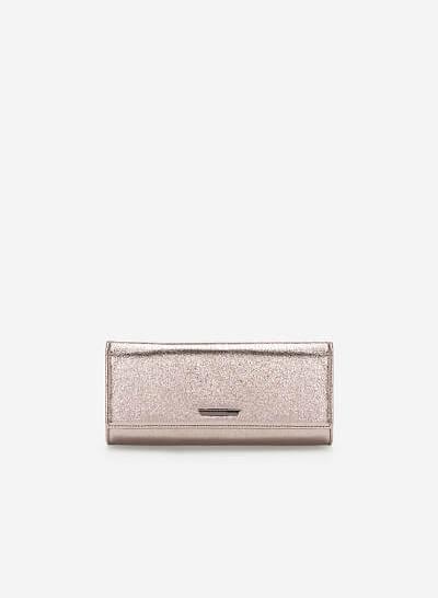 Ví dự tiệc nắp gập metallic - CLU 0083