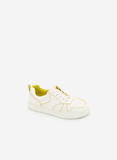 Giày Sneaker Neon Light 2 - SNK 0033 - Màu Trắng