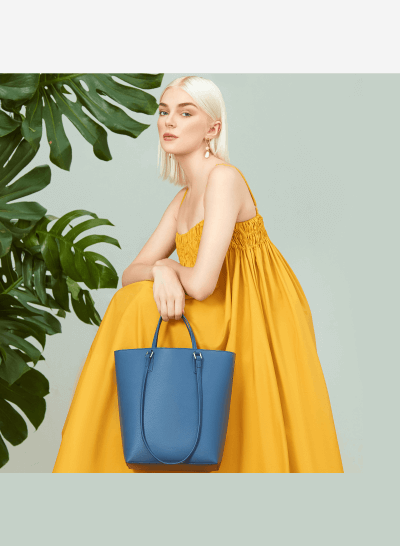 Túi Tote Công Sở 4 Quai Đa Năng - TOT 0070 - Màu Xanh