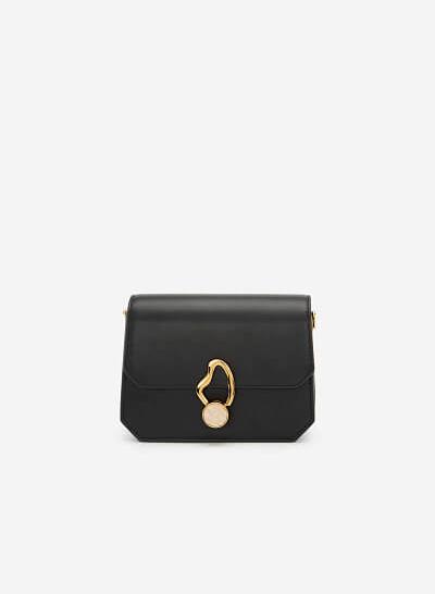 Túi Phone Pouch Hình Lục Giác - SHO 0175 - Màu Đen