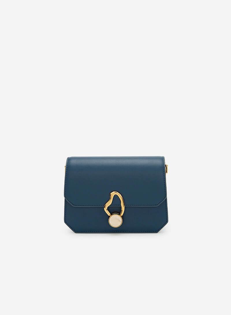 Túi Phone Pouch Hình Lục Giác - SHO 0175 - Màu Xanh Navy