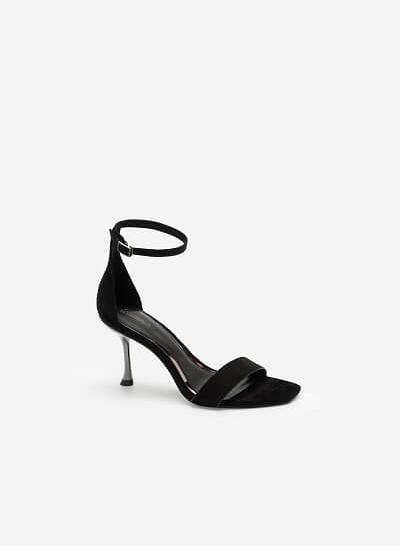 Giày Ankle Strap Quai Ngang - SDN 0672 - Màu Đen
