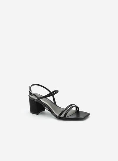 Giày Sandal Quai Đôi Thanh Lịch - SDN 0697 - Màu Đen