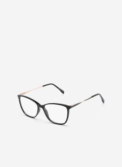 Kính Wayfarer Gọng Phối Metallic - WAY 0027 - Màu Đen