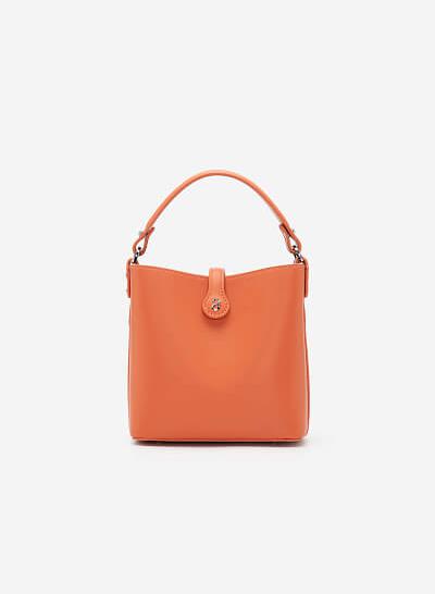 Túi Tote Thanh Lịch Logo Vascara Mini - TOT 0074 - Màu Cam