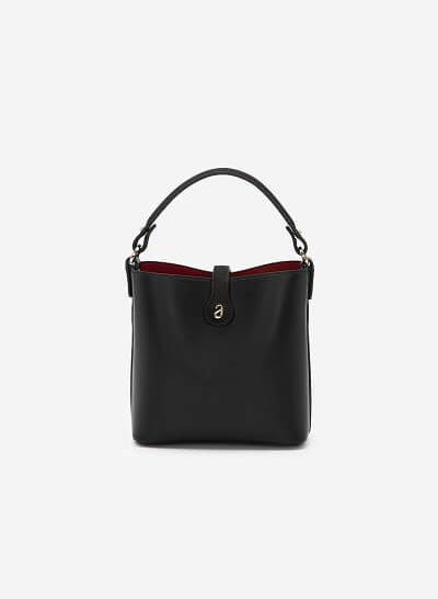 Túi Tote Thanh Lịch Logo Vascara Mini - TOT 0074 - Màu Đen