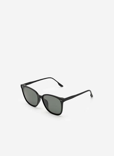 Kính Gọng Nhựa Mắt Bo Tròn Wayfarer - WAY 0028 - Màu Đen