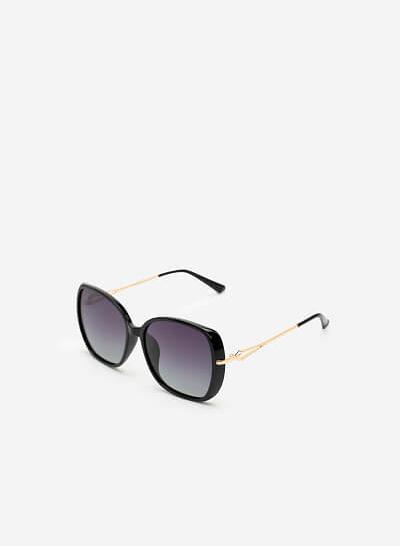 Kính Wayfarer Over Frame Gọng Phủ Metallic - WAY 0029 - Màu Đen