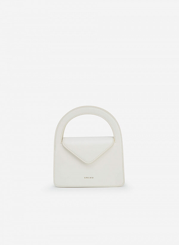 Túi Mini Quai Đôi Trendy - SAT 0281 - Màu Trắng