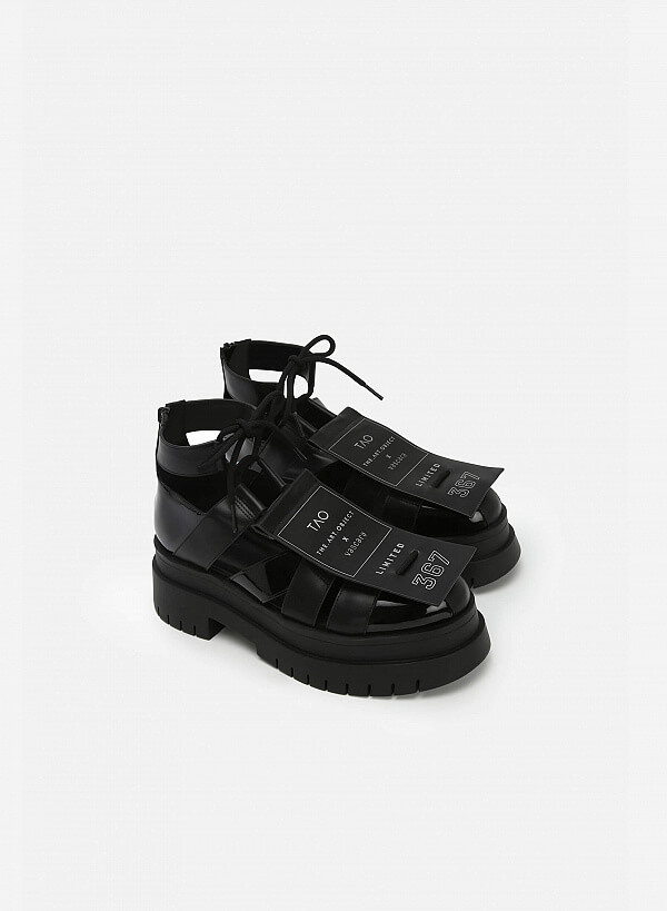 Sandal Boots VAS X TAO Limited Edition - BOT 0914 - Màu Đen - VASCARA