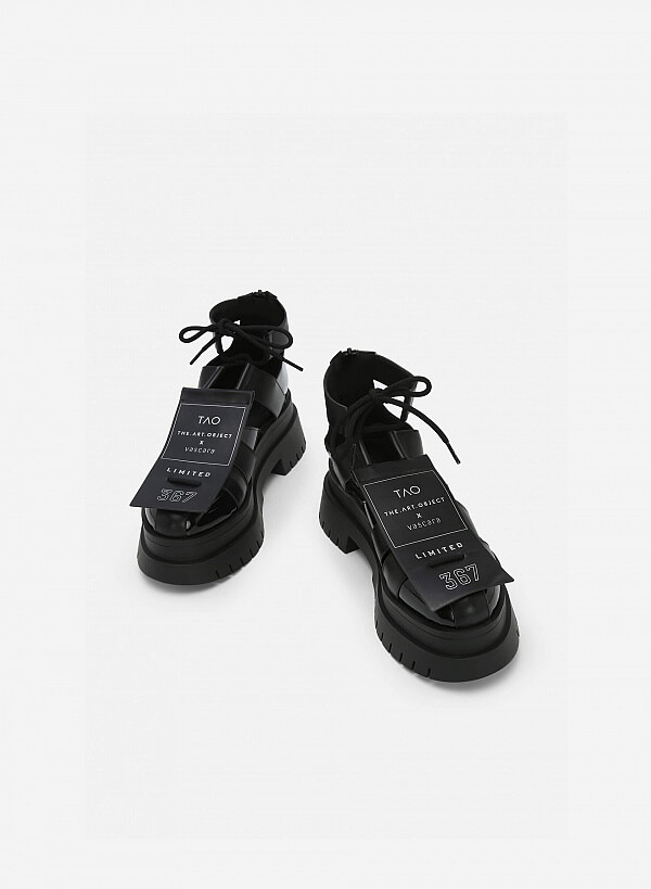 Sandal Boots VAS X TAO Limited Edition - BOT 0914 - Màu Đen - VASCARA
