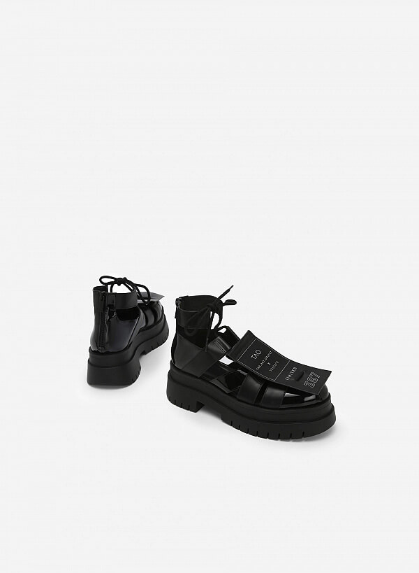 Sandal Boots VAS X TAO Limited Edition - BOT 0914 - Màu Đen - VASCARA