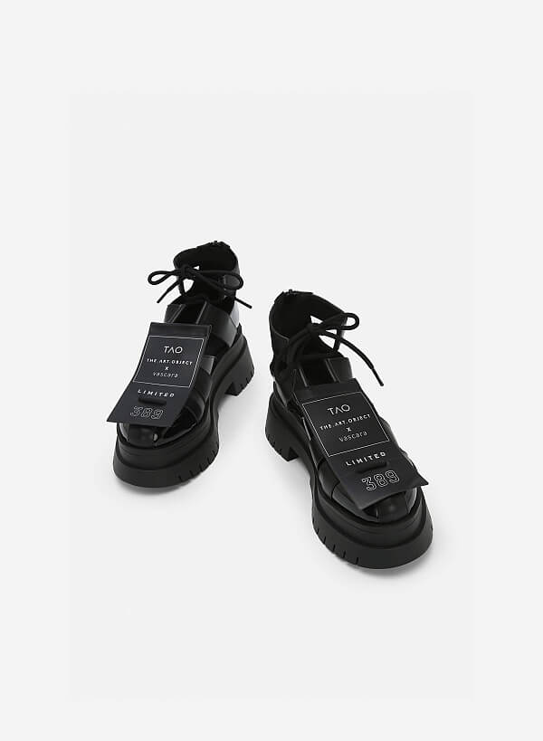 Sandal Boots VAS X TAO Limited Edition - BOT 0914 - Màu Đen - VASCARA