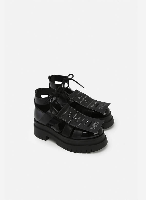 Sandal Boots VAS X TAO Limited Edition - BOT 0914 - Màu Đen - VASCARA