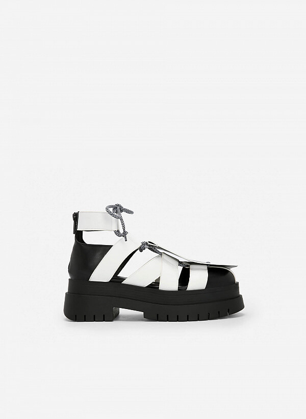 Sandal Boots VAS X TAO Limited Edition - BOT 0914 - Màu Trắng - VASCARA