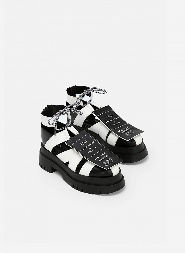 Sandal Boots VAS X TAO Limited Edition - BOT 0914 - Màu Trắng - VASCARA