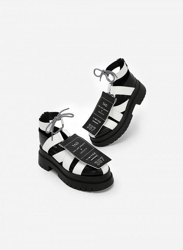 Sandal Boots VAS X TAO Limited Edition - BOT 0914 - Màu Trắng - VASCARA