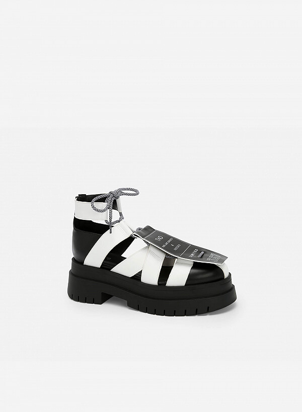 Sandal Boots VAS X TAO Limited Edition - BOT 0914 - Màu Trắng - VASCARA