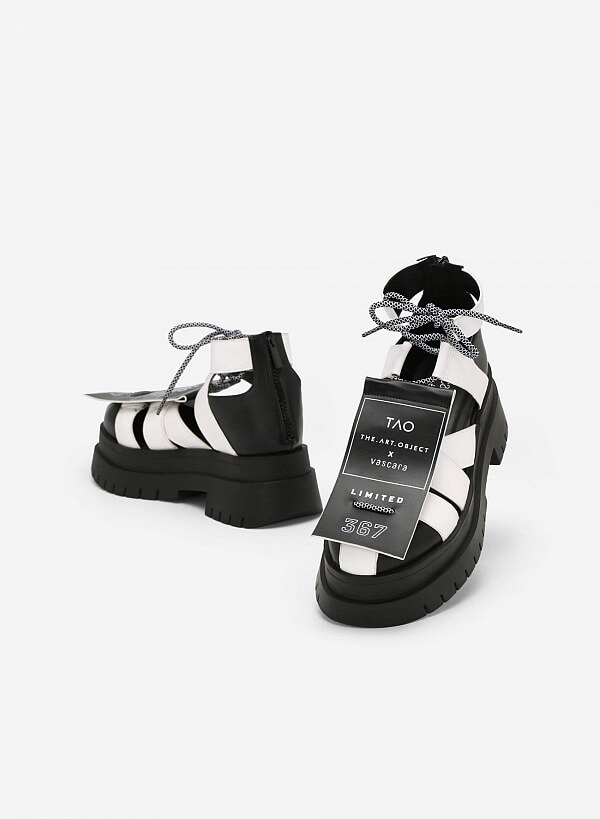 Sandal Boots VAS X TAO Limited Edition - BOT 0914 - Màu Trắng - VASCARA