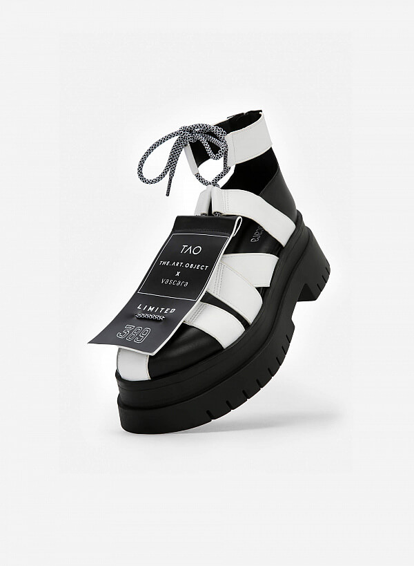 Sandal Boots VAS X TAO Limited Edition - BOT 0914 - Màu Trắng - VASCARA