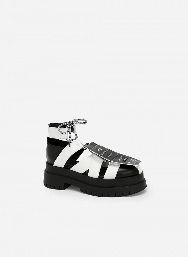 Sandal Boots VAS X TAO Limited Edition - BOT 0914 - Màu Trắng - VASCARA