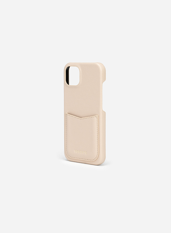 Card Slot Mixed iPhone 13 Phone Case - CAS 0001 - Light Pink - VASCARA
