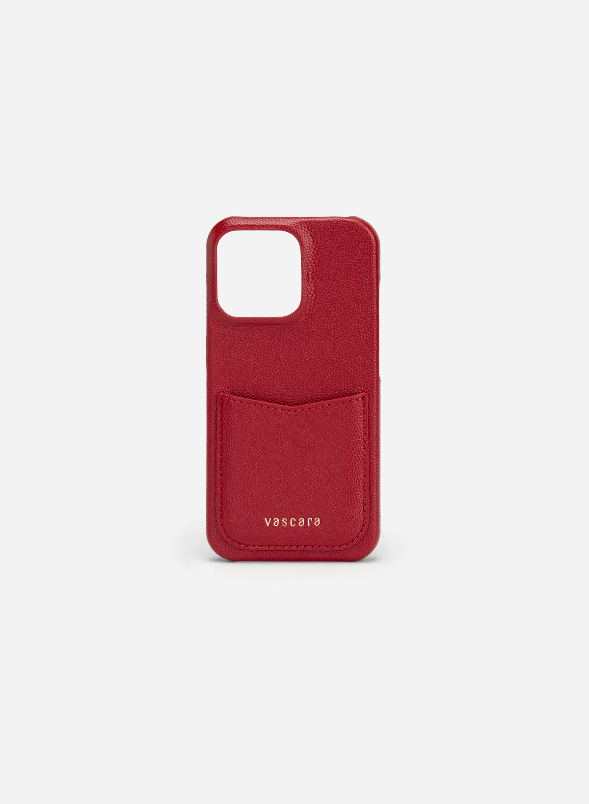 Card Slot Mixed iPhone 13 Pro Phone Case - CAS 0002 - Red - VASCARA