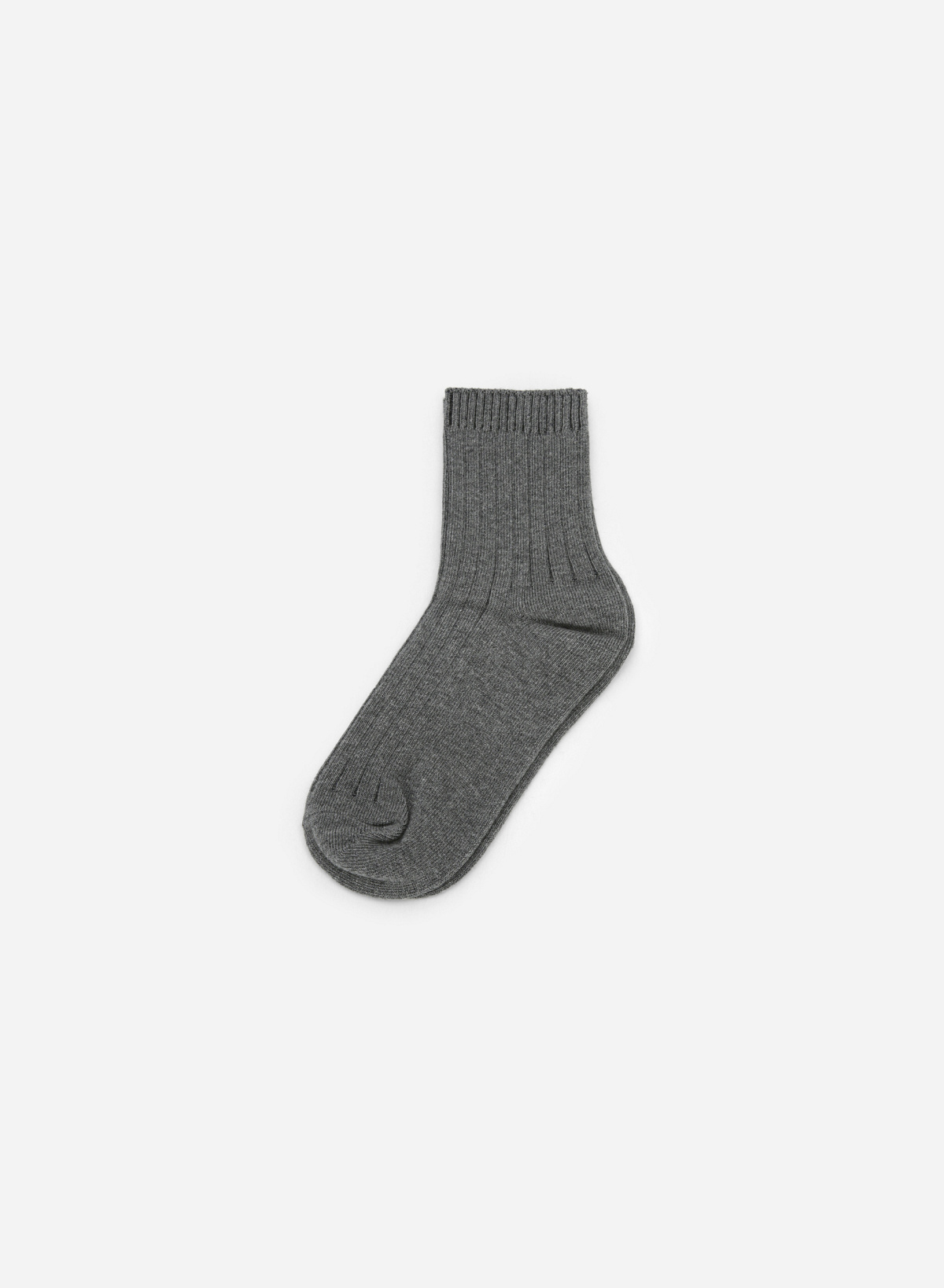 ストライプ柄ハイソックス - SCK 0001 - グレー - vascara.com