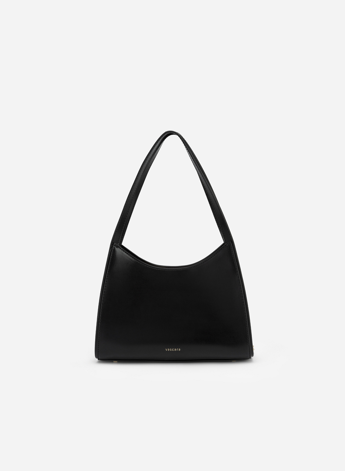 Chain-Mixed Strap Hobo Bag - TTE 0085 - Black - vascara.com