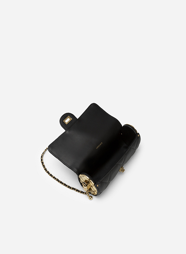 Clutch Dự Tiệc Barrel May Chần Bông - CLU 0107 - Màu Đen - VASCARA
