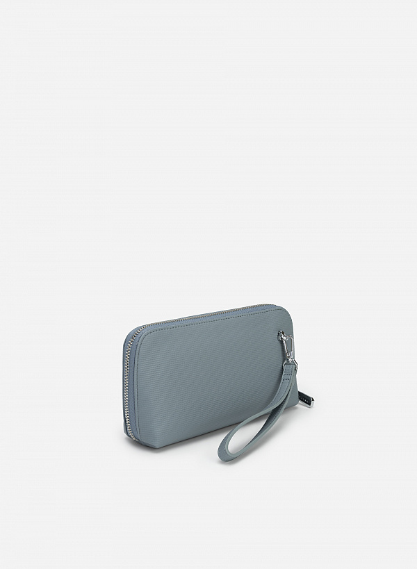 Ví Pouch Cầm Tay - WAL 0248 - Màu Xám Đậm - VASCARA