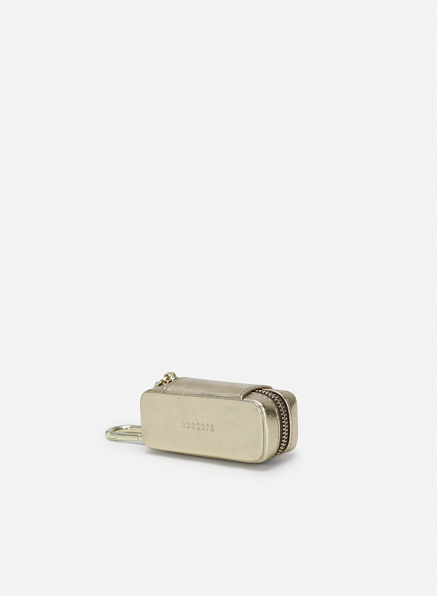 Ví mini metallic đựng son - WAL 0261 - Màu vàng kim - vascara.com