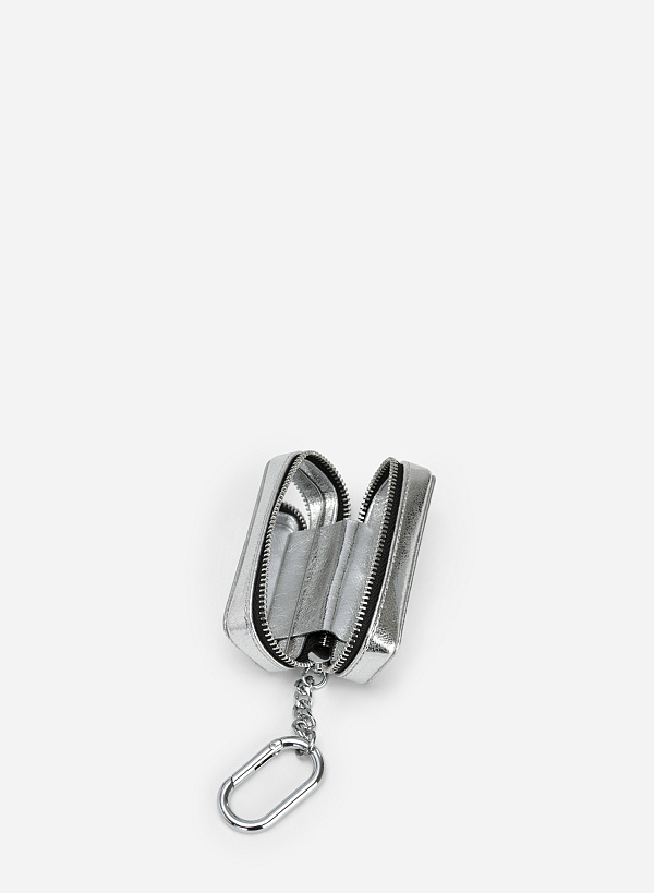 Ví mini metallic đựng son - WAL 0261 - Màu bạc - VASCARA