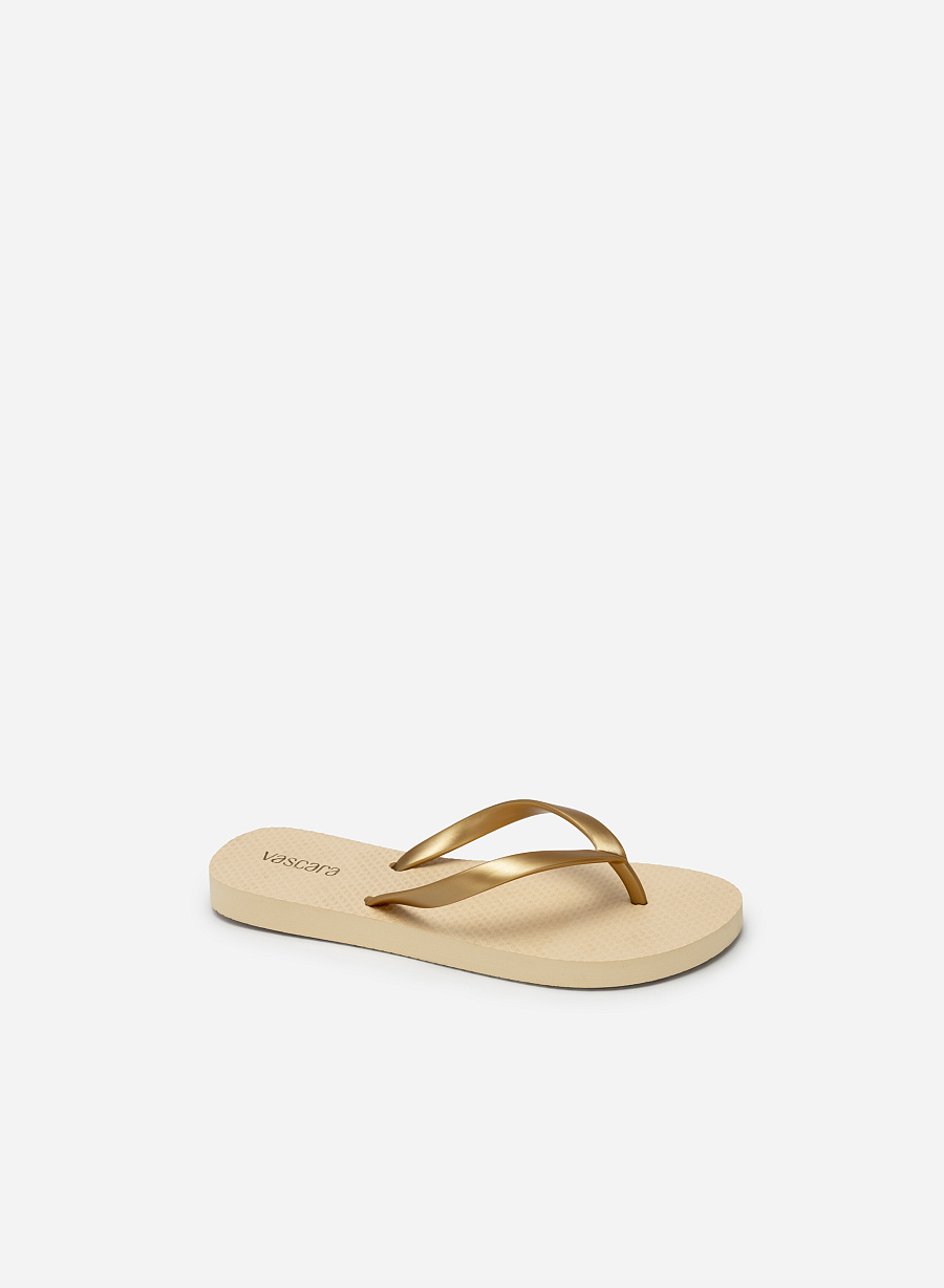 Dép kẹp quai màu monochrome - DXP 0186 - Màu vàng hồng - VASCARA