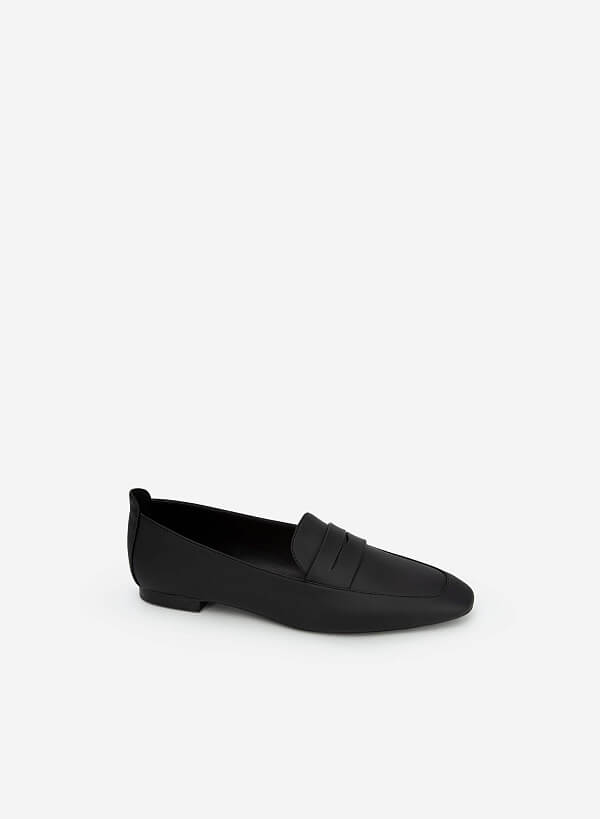 View more item Cut-Out Strap Loafers - LOA 0100 - Black