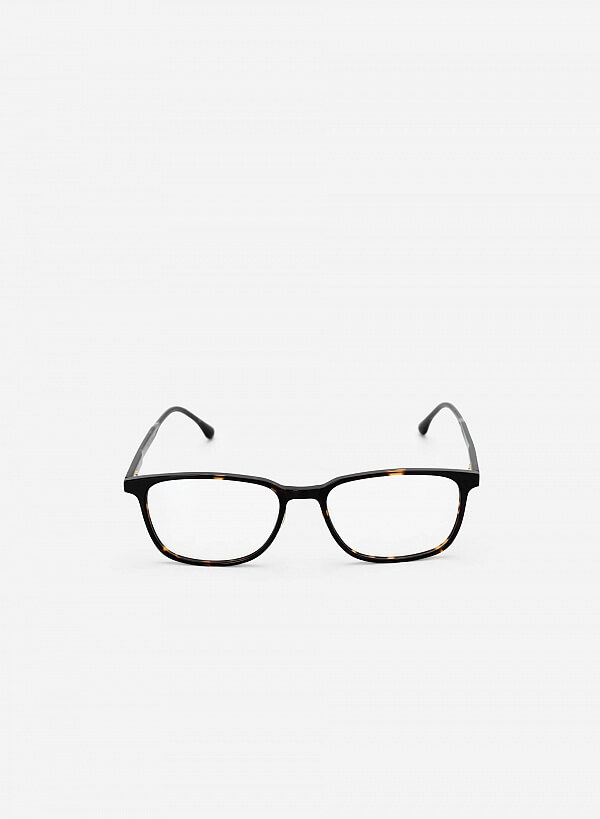Kính gọng nhựa wayfarer - WAY 0030 - Màu đồi mồi - VASCARA