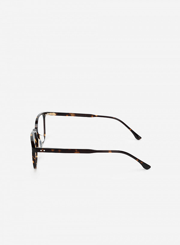Kính gọng nhựa wayfarer - WAY 0030 - Màu đồi mồi - VASCARA