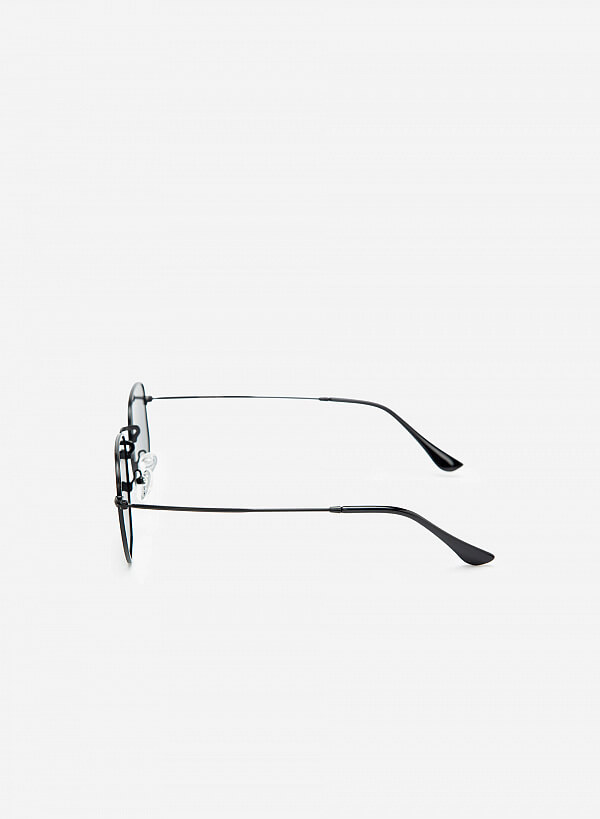 Kính Mát Dáng Aviator Phong Cách Hiện Đại - SPE 0009 - Màu Đen - VASCARA