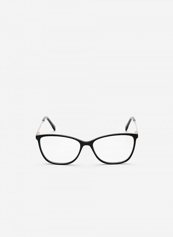 Kính Wayfarer Gọng Phối Metallic - WAY 0027 - Màu Đen - VASCARA