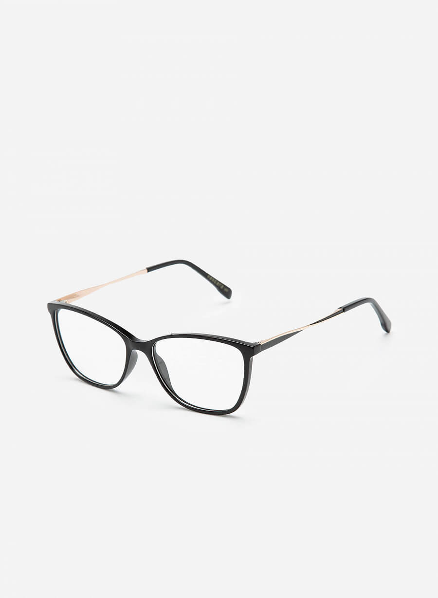 Kính Wayfarer Gọng Phối Metallic - WAY 0027 - Màu Đen - VASCARA