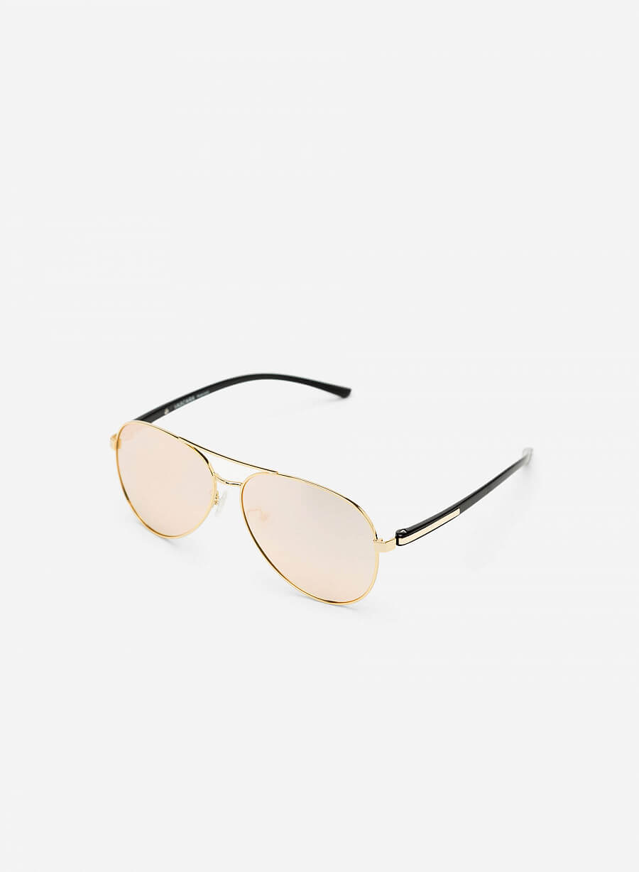 Kính mát dáng aviator thanh lịch - AVI 0005 - Màu vàng - VASCARA