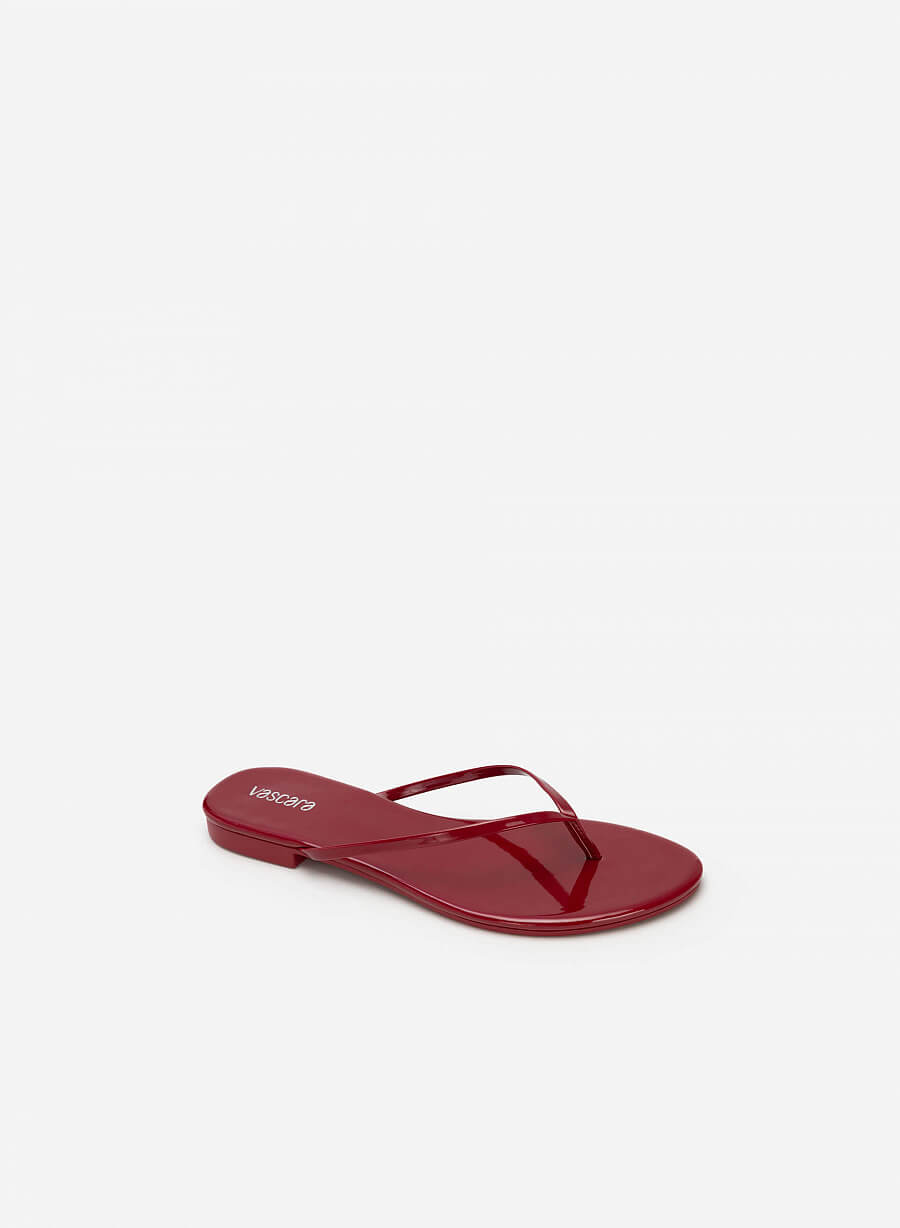 Dép quai kẹp - DXP 0172 - Màu đỏ đậm - vascara.com