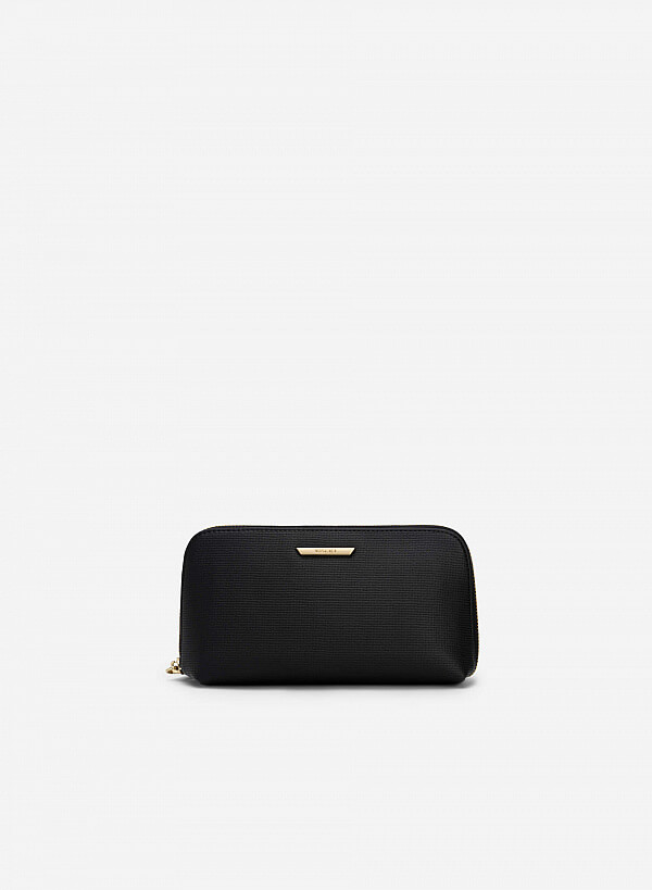 Ví pouch cầm tay - WAL 0248 - Màu đen