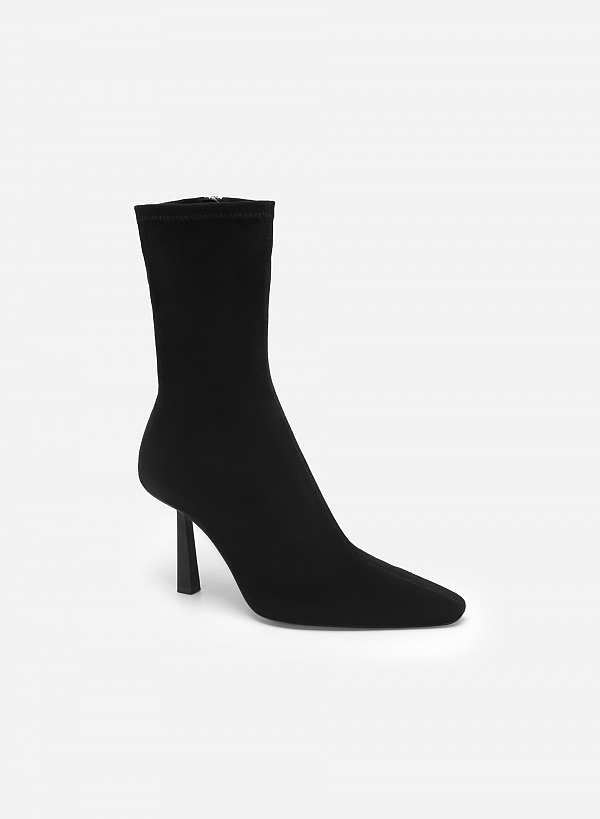All-day comfort boot cao gót - BOT 0922 - Màu đen - VASCARA