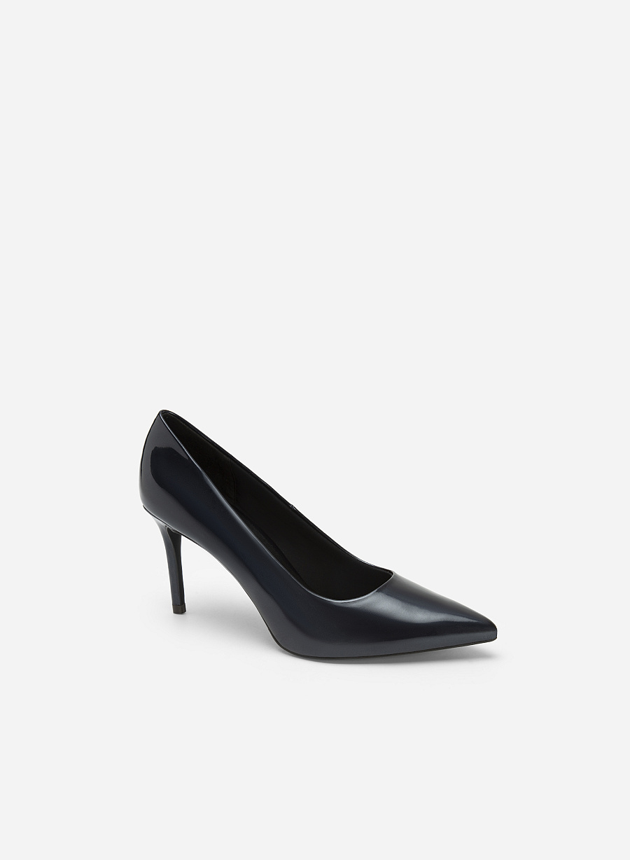 Giày cao gót bít mũi nhọn polished style - BMN 0528 - Màu xanh navy - vascara.com