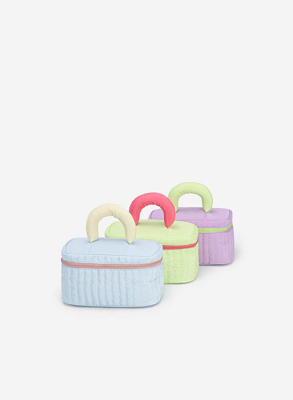 Multicolor quilted makeup bag - GIF 0038 - VASCARA