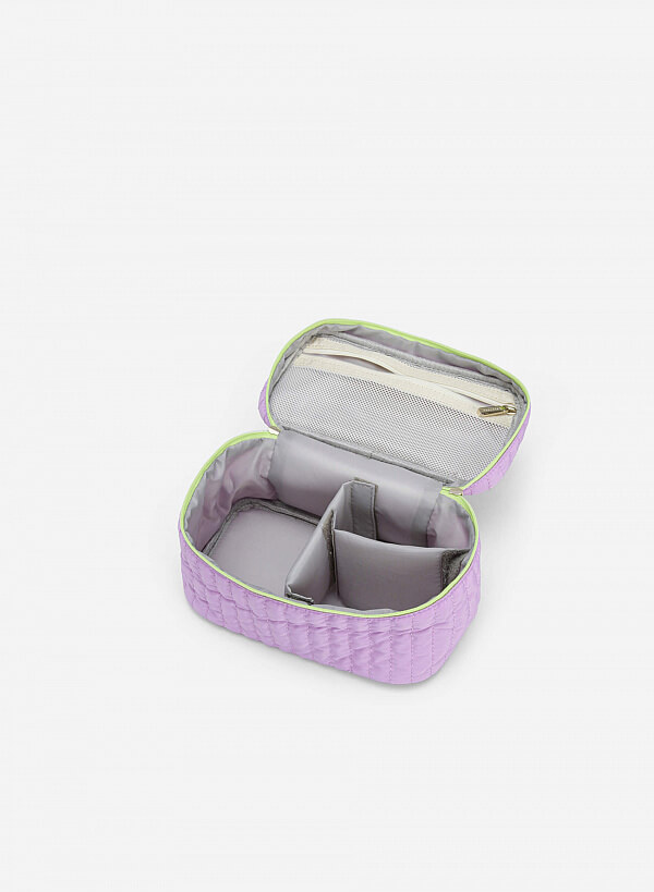 Multicolor quilted makeup bag - GIF 0038 - VASCARA