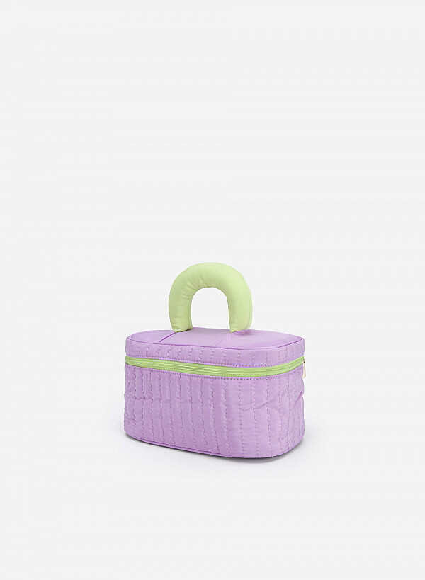 Multicolor quilted makeup bag - GIF 0038 - VASCARA