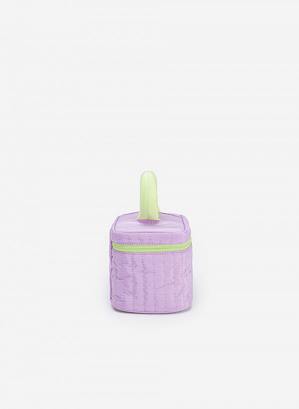 Multicolor quilted makeup bag - GIF 0038 - VASCARA