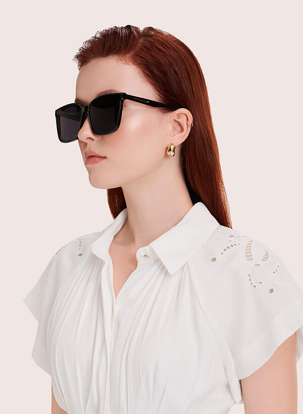 Kính mát gọng nhựa wayfarer